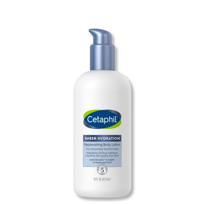 CETAPHIL Sheer Hydration Fragrance Free Replenishing Body Lotion
